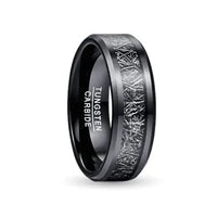 Thumbnail for Steel Black Tungsten Ring