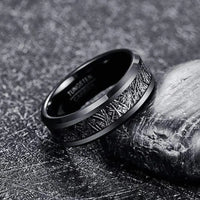 Thumbnail for Steel Black Tungsten Ring