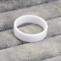 Thumbnail for 6mm Polished White Ceramic Ring