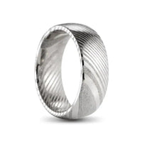 Thumbnail for Silver Damascus Steel Ring