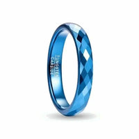 Thumbnail for Orbit Rings Tungsten Carbide 6 Sunrise Blue