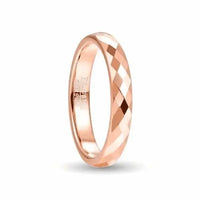 Thumbnail for Orbit Rings Tungsten Carbide 6 Sunrise Rose