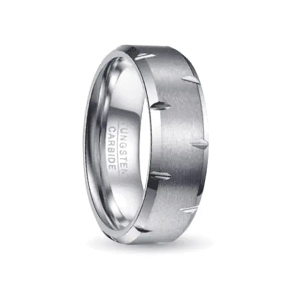 Orbit Rings Tungsten Carbide 7 Terra Steel